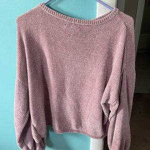 American Eagle chenille sweater